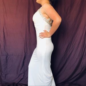 Gorgeous White Evening Cocktails sparkling ✨ Dress